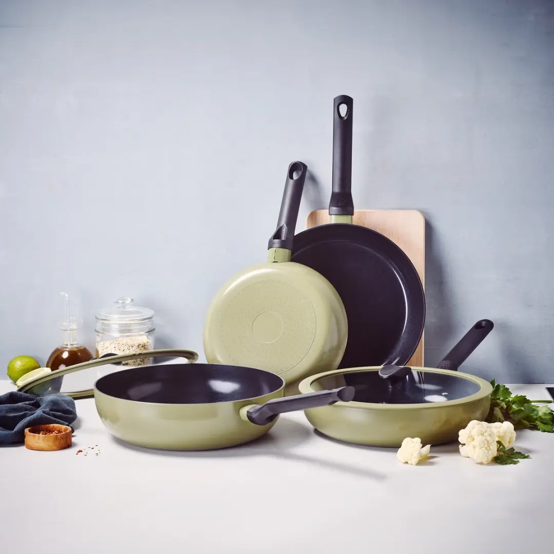 BK Enjoy Hapjespan 28cm - 3.4L - Olijfgroen