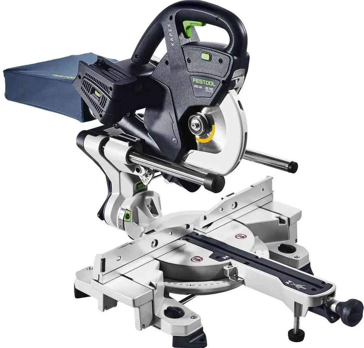 Festool KSC 60 EB-Basic Accu Afkortzaag 18V - 216mm - afbeelding 6 van 6