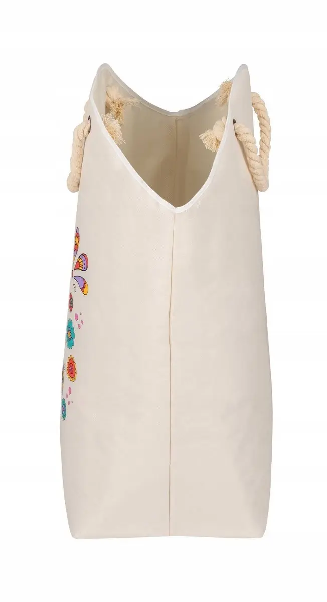 Wenko Wasbak 58L Artistiek Beige - Touwgrepen