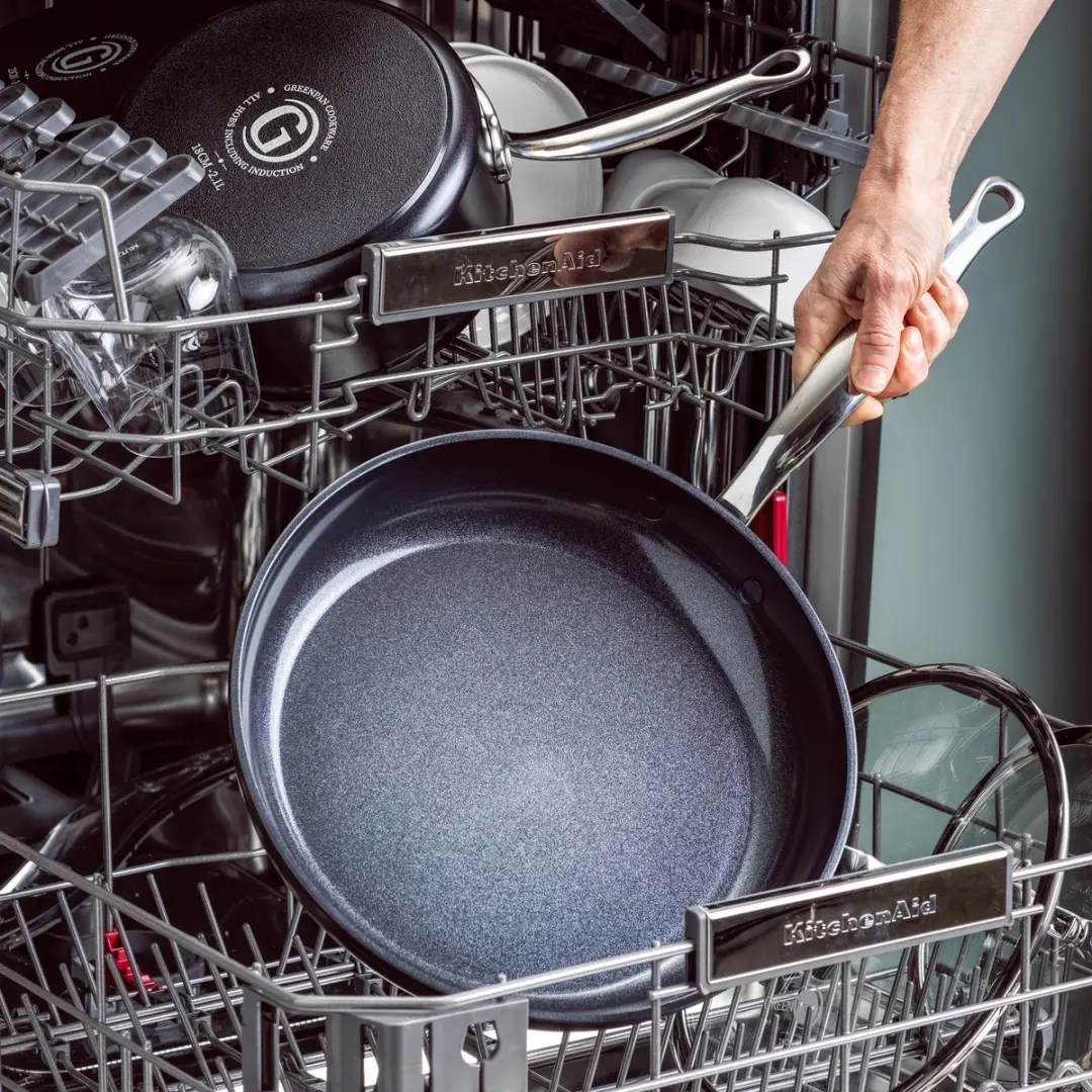 GreenPan Barcelona Pro CC005335-001 Koekenpannenset 20cm & 28cm - 2 Stuks - Zilver - afbeelding 6 van 6