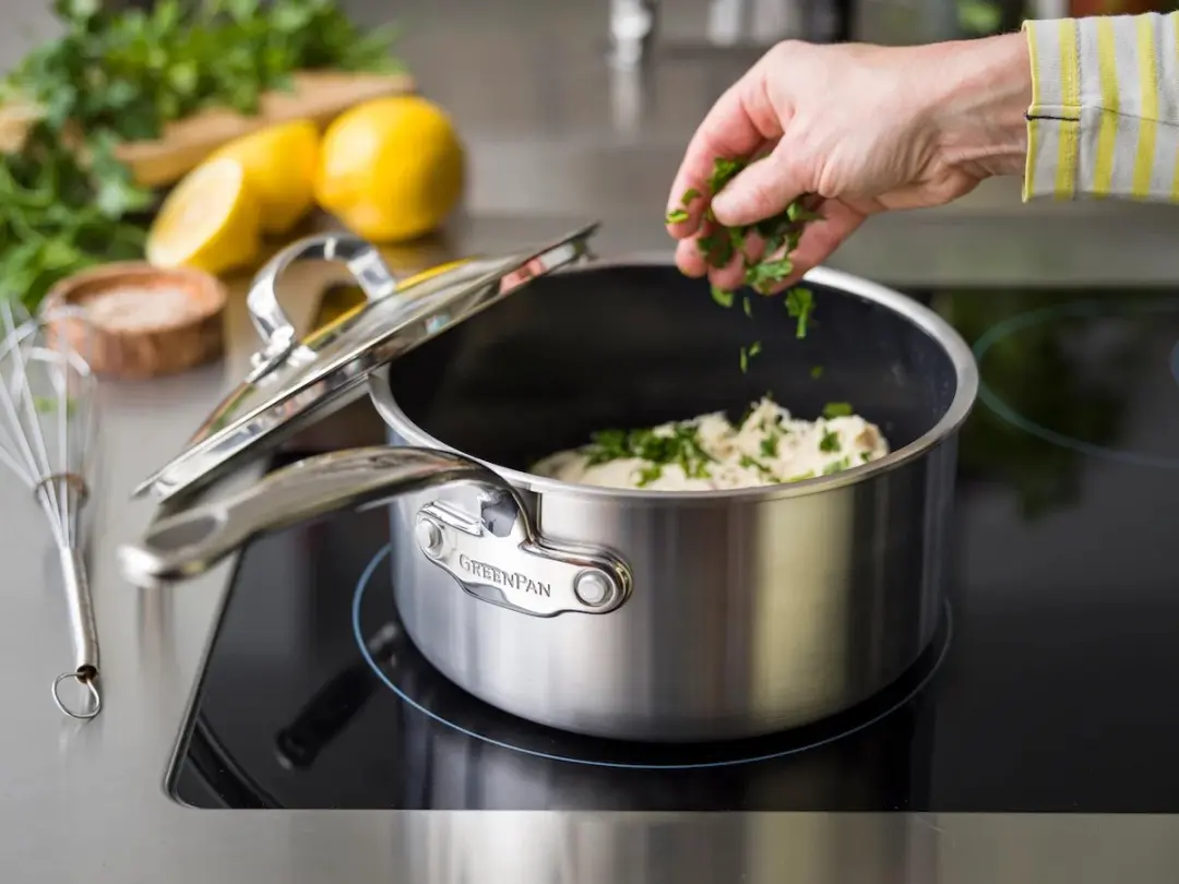 GreenPan Première CC003822-001 Sauspannenset 6-delig - Zilver