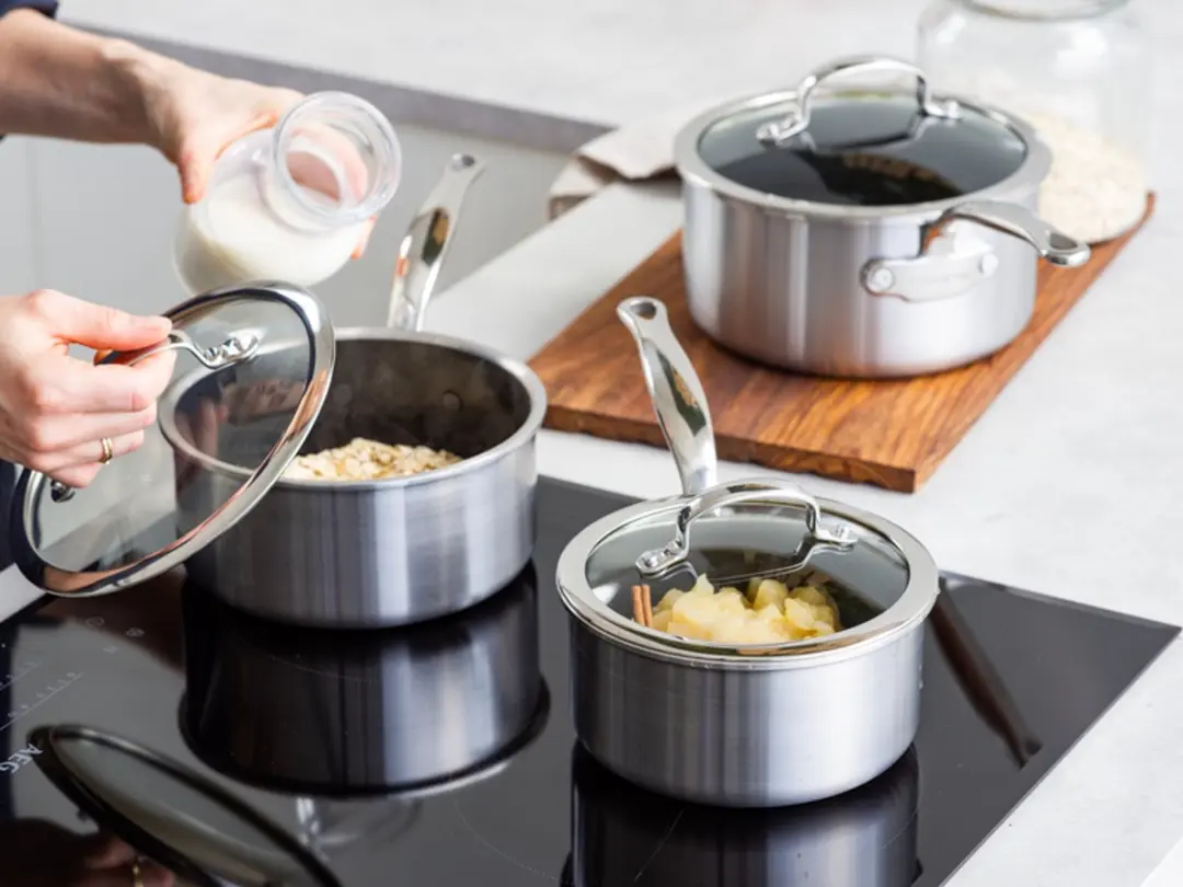 GreenPan Première CC003822-001 Sauspannenset 6-delig - Zilver