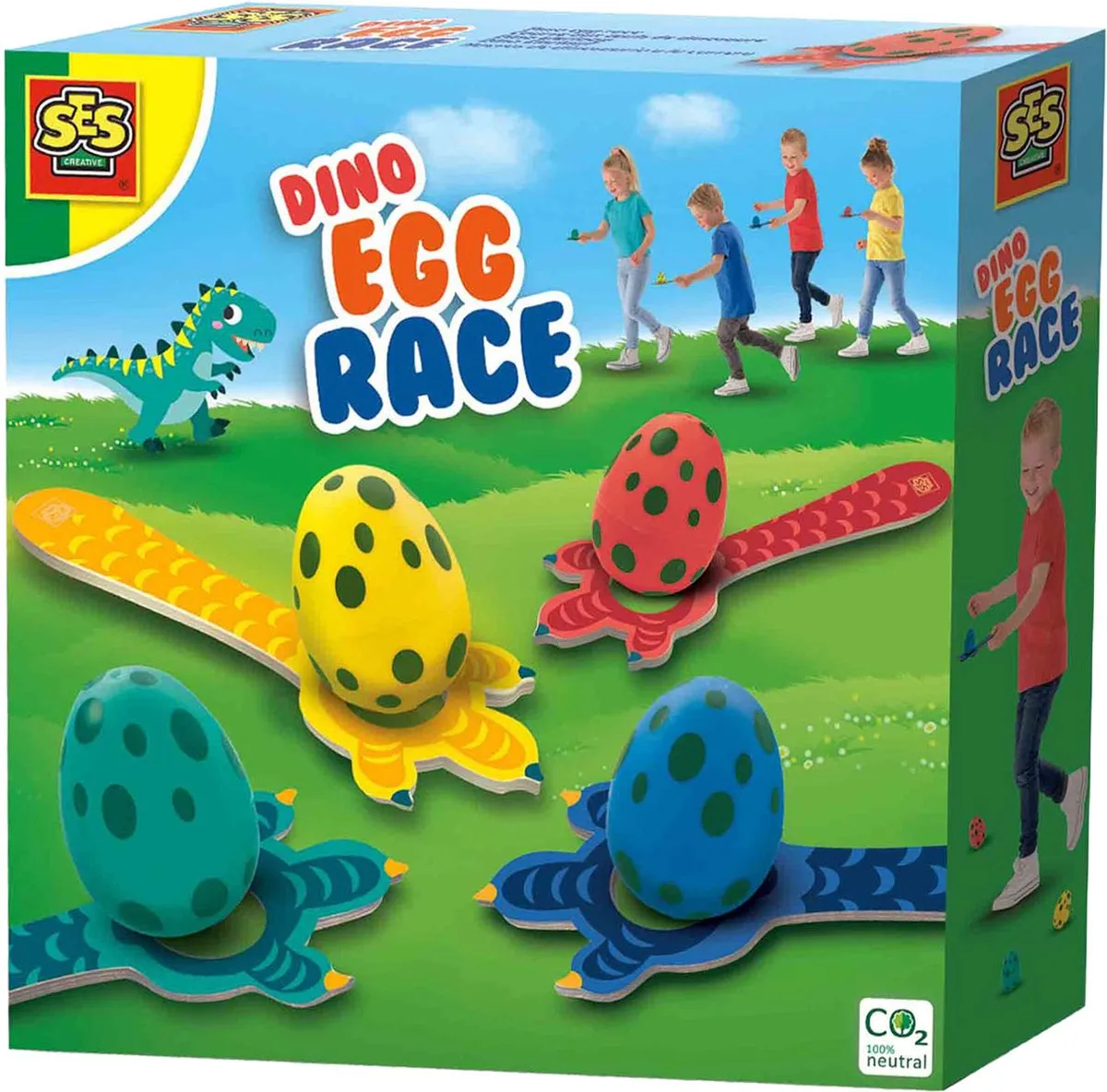 SES Creative Dino Eierloop Set