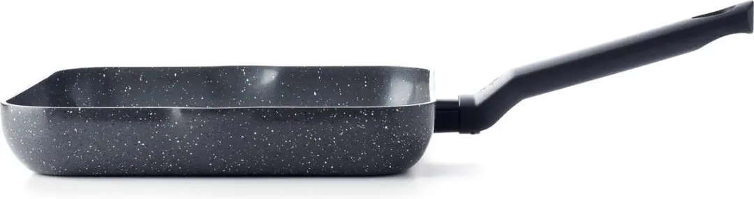 BK Universe Grillpan 26x26cm - Inductie - Ovenbestendig - Zwart/Graniet