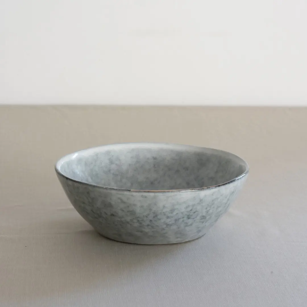 Dutch Rose Serenity Schaal 24cm - Grijs Stoneware