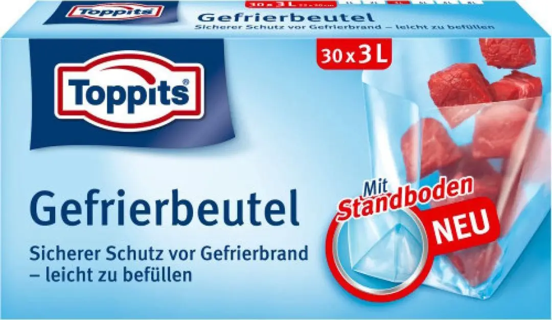 Toppits Diepvrieszakken 3L