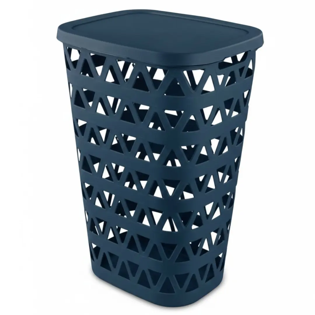 Curver Wasmand met deksel 55L