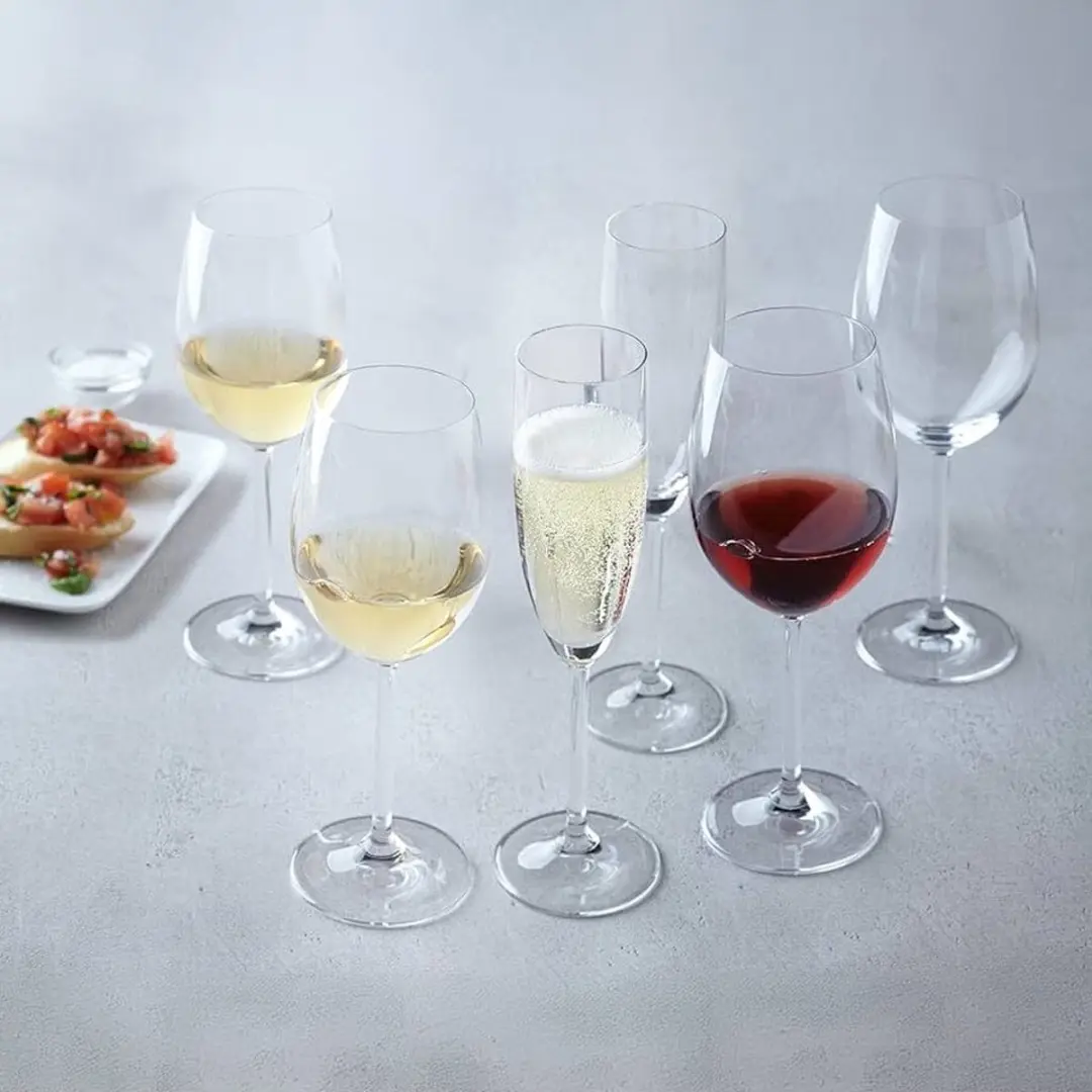 Leonardo Rode Wijnglas 500ml - Set van 6