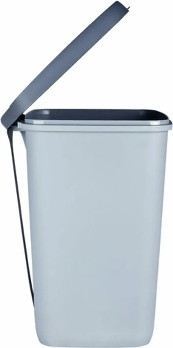 Curver Essentials Pedaalemmer 40L - Zilver/Antraciet