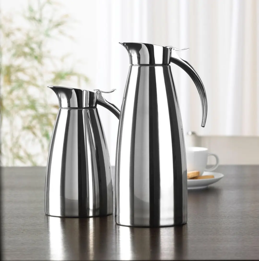 Emsa Thermoskan Eleganza RVS 600ml - Zilverkleurig