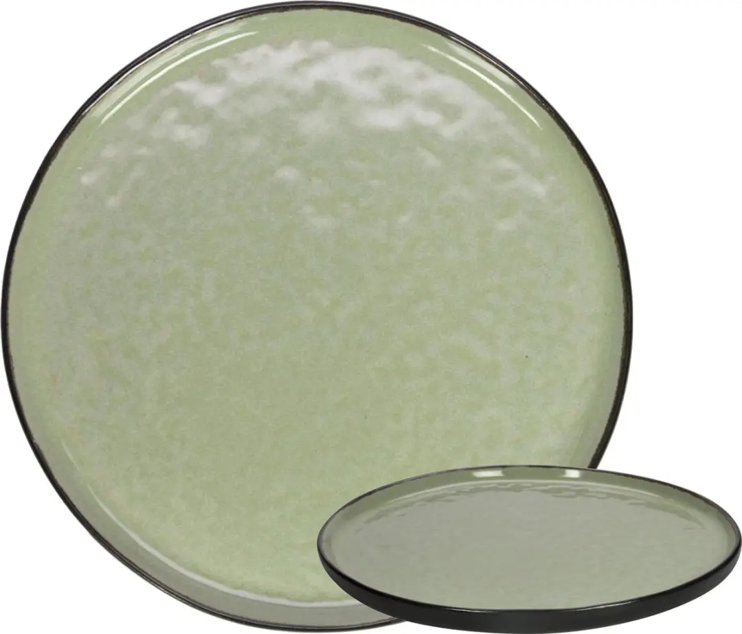 Bord TT ø26,5cm Groen