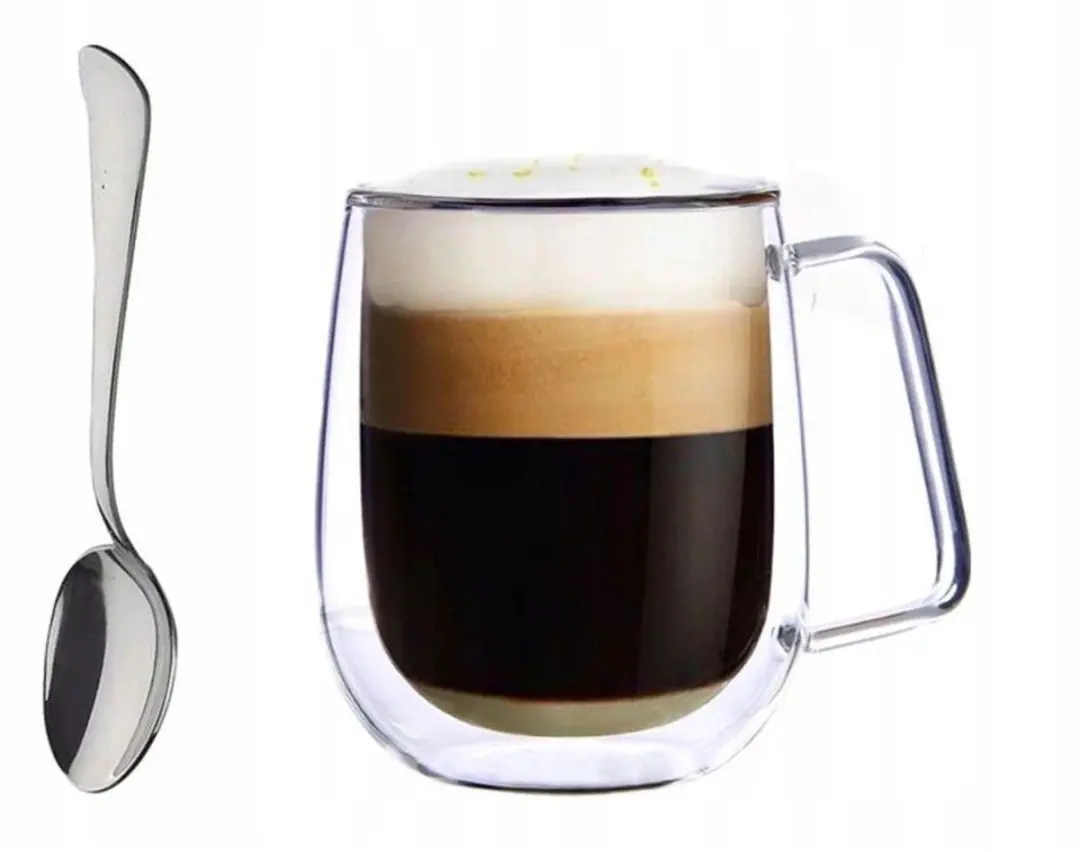 BK Thermisch Glas 300ml - 2 Stuks - Oor - Transparant