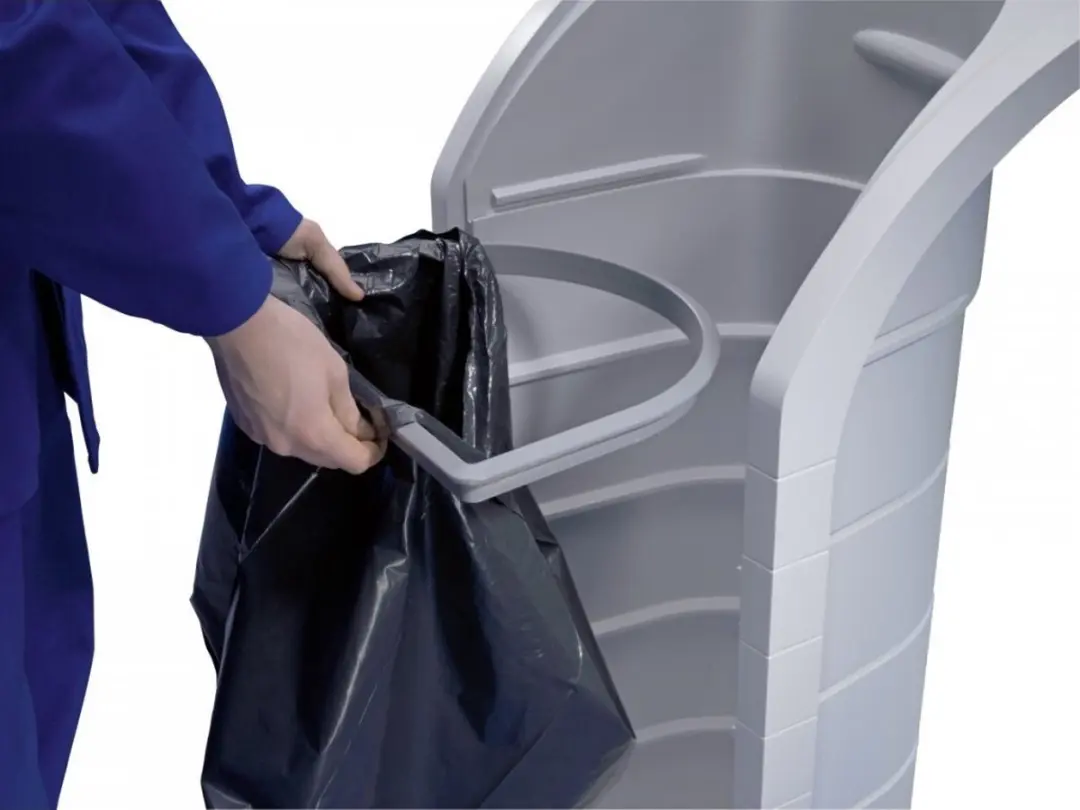 Hailo ProfiLine WSB Design XXXL Recyclingbak 120L - Stofgrijs