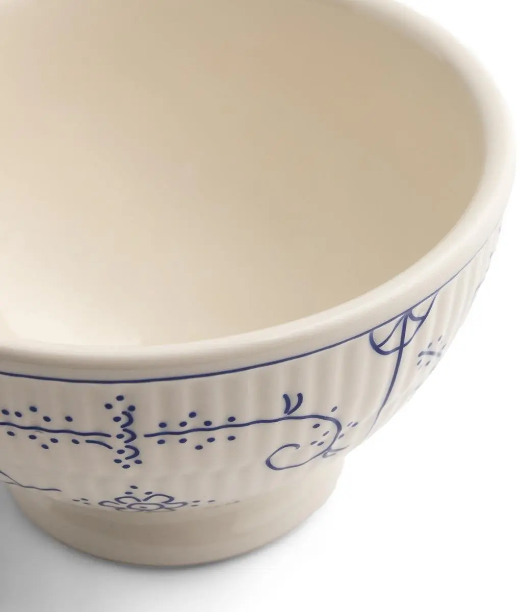 Royal Boch Copenhague Kom - 6 Stuks Ø13cm - Wit