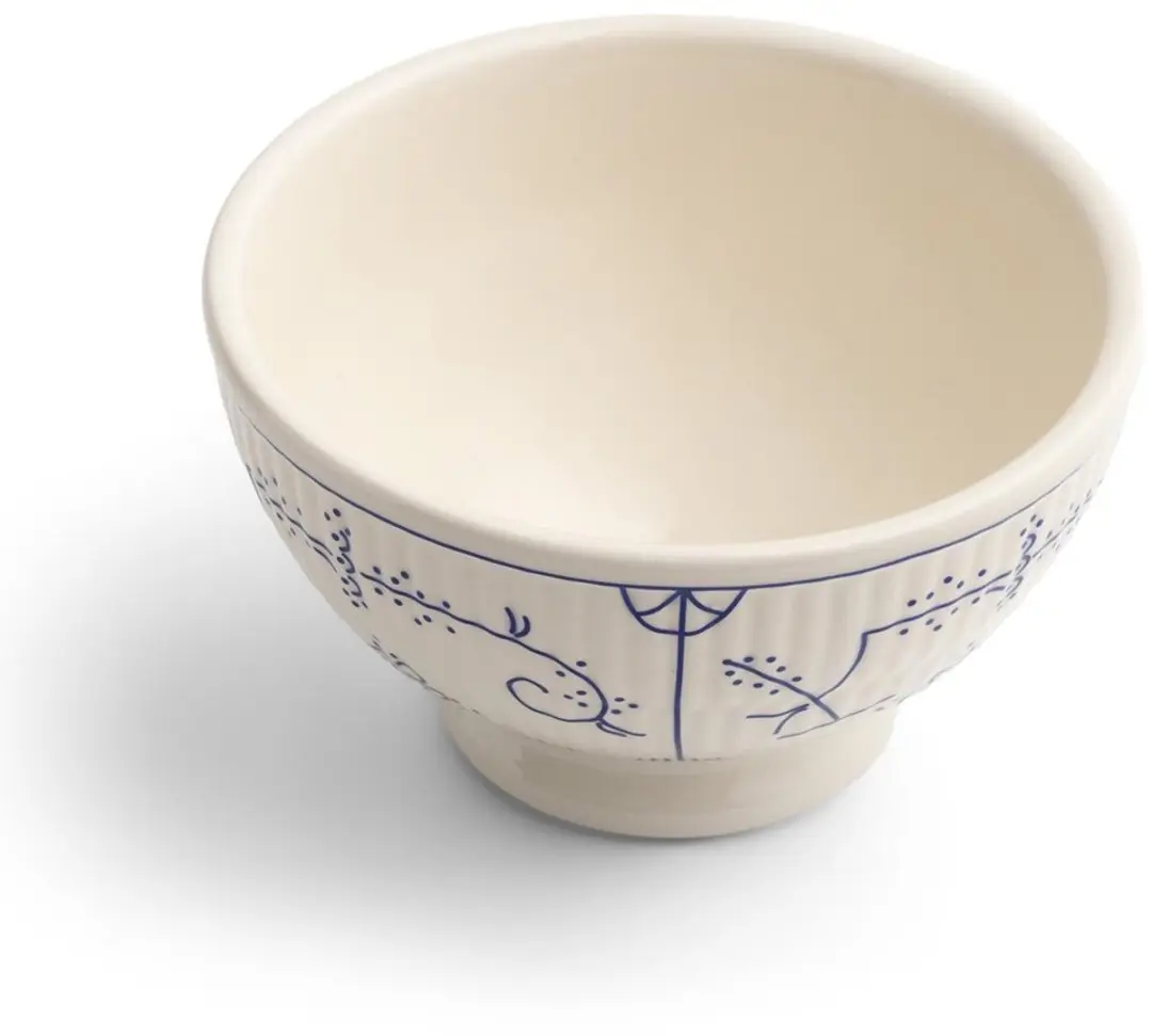 Royal Boch Copenhague Kom - 6 Stuks Ø13cm - Wit