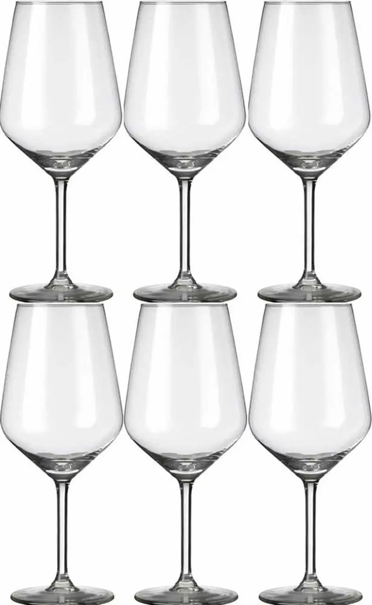 Royal Leerdam Carre Wijnglazen 37cl - 6 Stuks