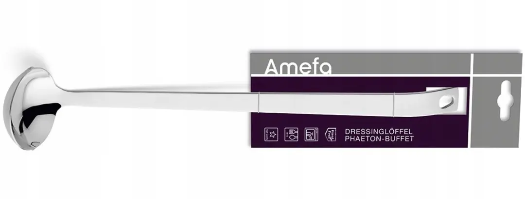 Amefa Martin Opscheplepel 33cm RVS 18/10 - Zilver