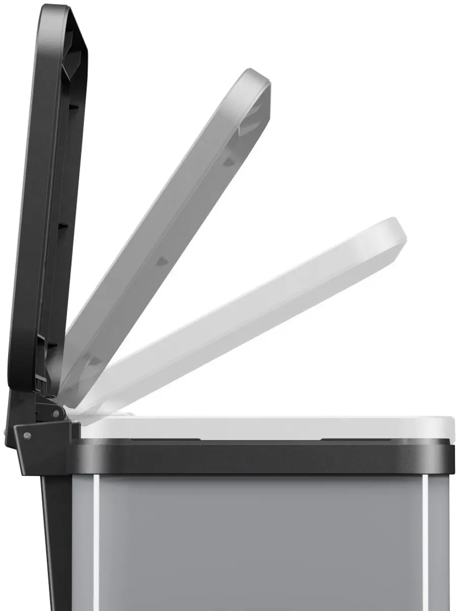 Hailo Öko Duo Plus Prullenbak 2x9L - 22L - Zilver - afbeelding 6 van 6