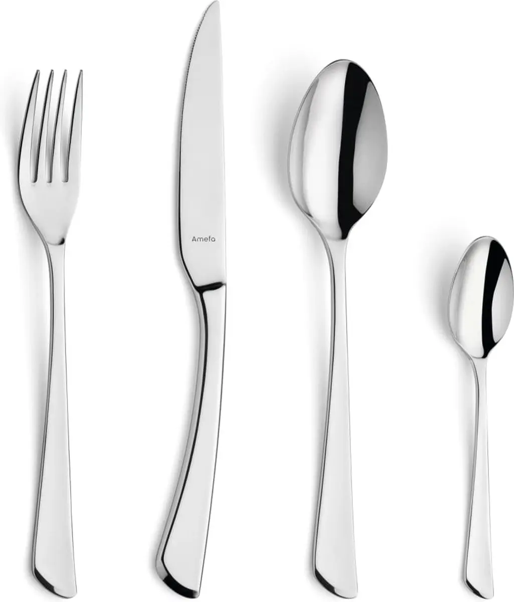 Amefa Juno 142000B310C40 Bestekset 24-delig - 6 Personen - Zilver