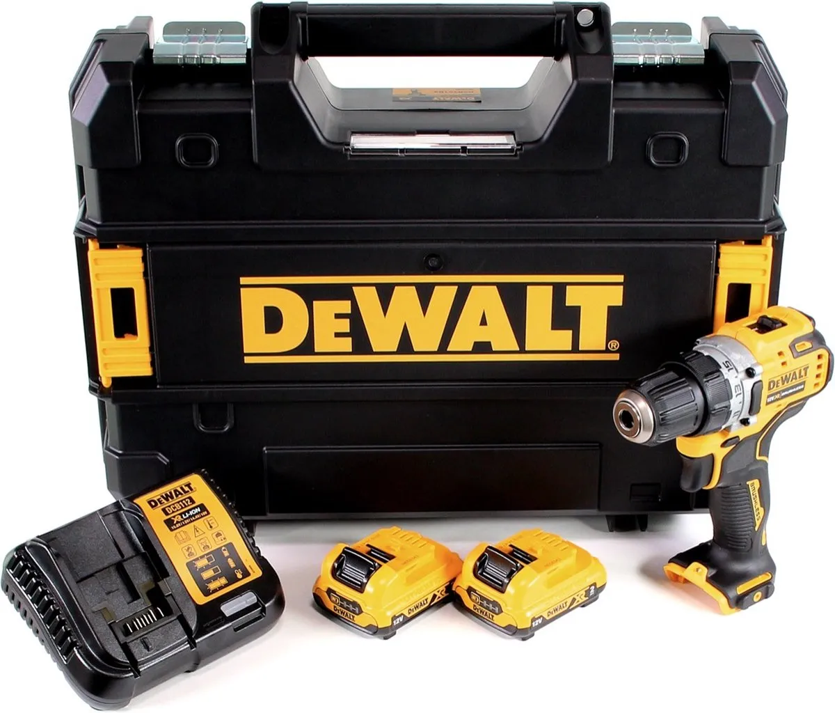 DeWalt DCD701D2 Schroefboormachine 12V XR - 2 Accu's 2.0Ah - afbeelding 6 van 6