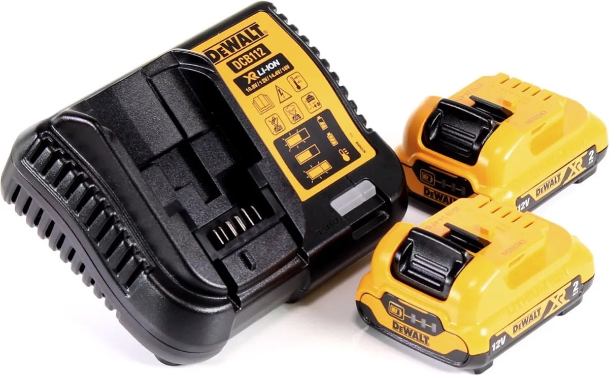 DeWALT DCD701D2 Compacte accu schroefboormachine 12V XR 2.0Ah in TSTAK