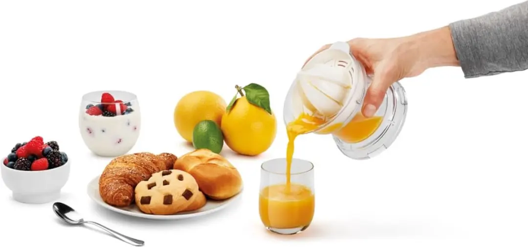 Metaltex Citrus 2+1 Citruspers 252005 - Wit/Transparant