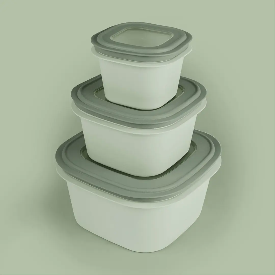 Sunware Sigma Home Vershoudbakjes 1.8L - 6 Stuks - Groen