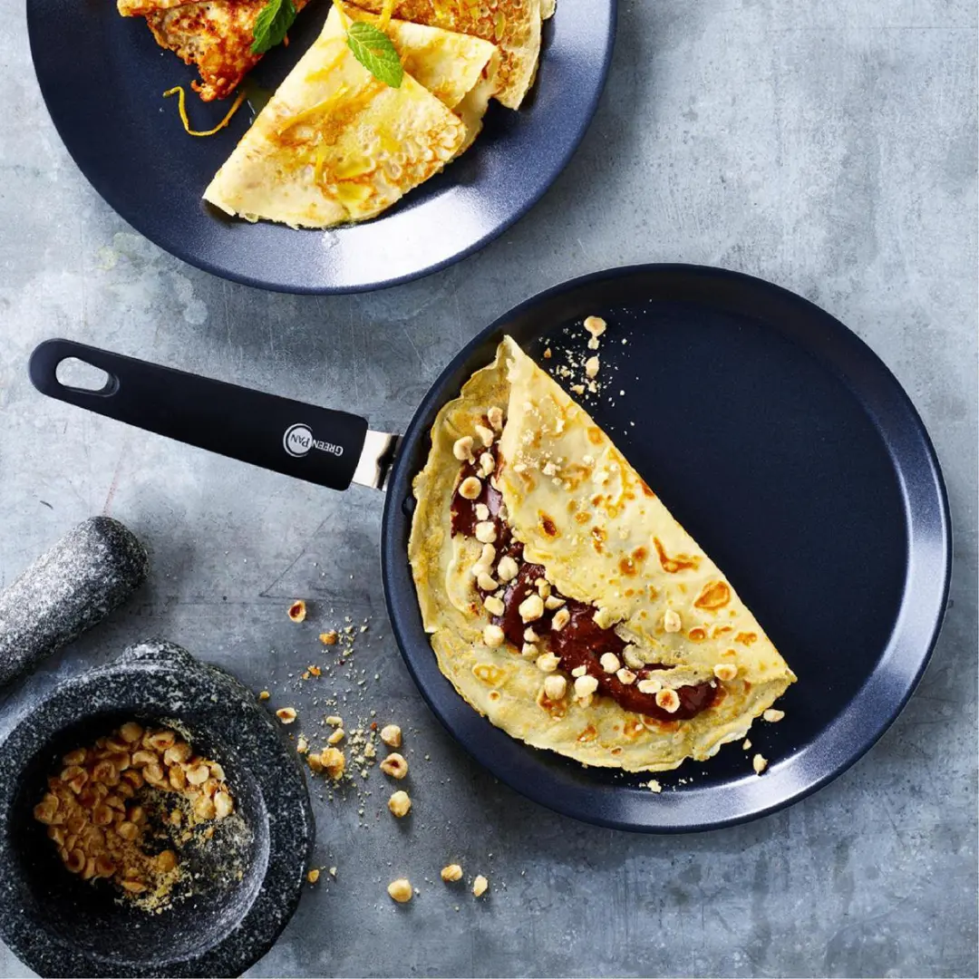 GreenPan GreenChef Essentials Pannenkoekenpan 28cm - Inductie - Zwart