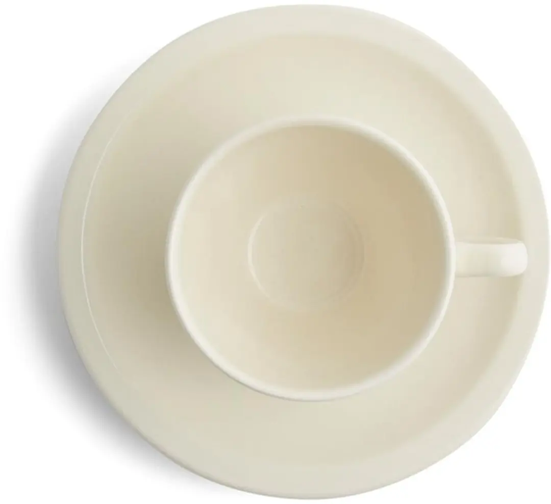 Royal Boch Audrey Kop & Schotel Set - 6 Stuks - 0,21L - Wit