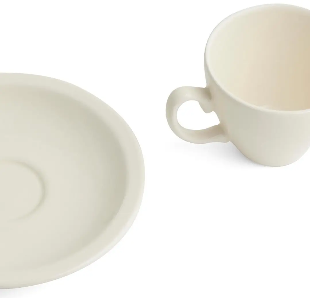 Royal Boch Audrey Kop & Schotel Set - 6 Stuks - 0,21L - Wit