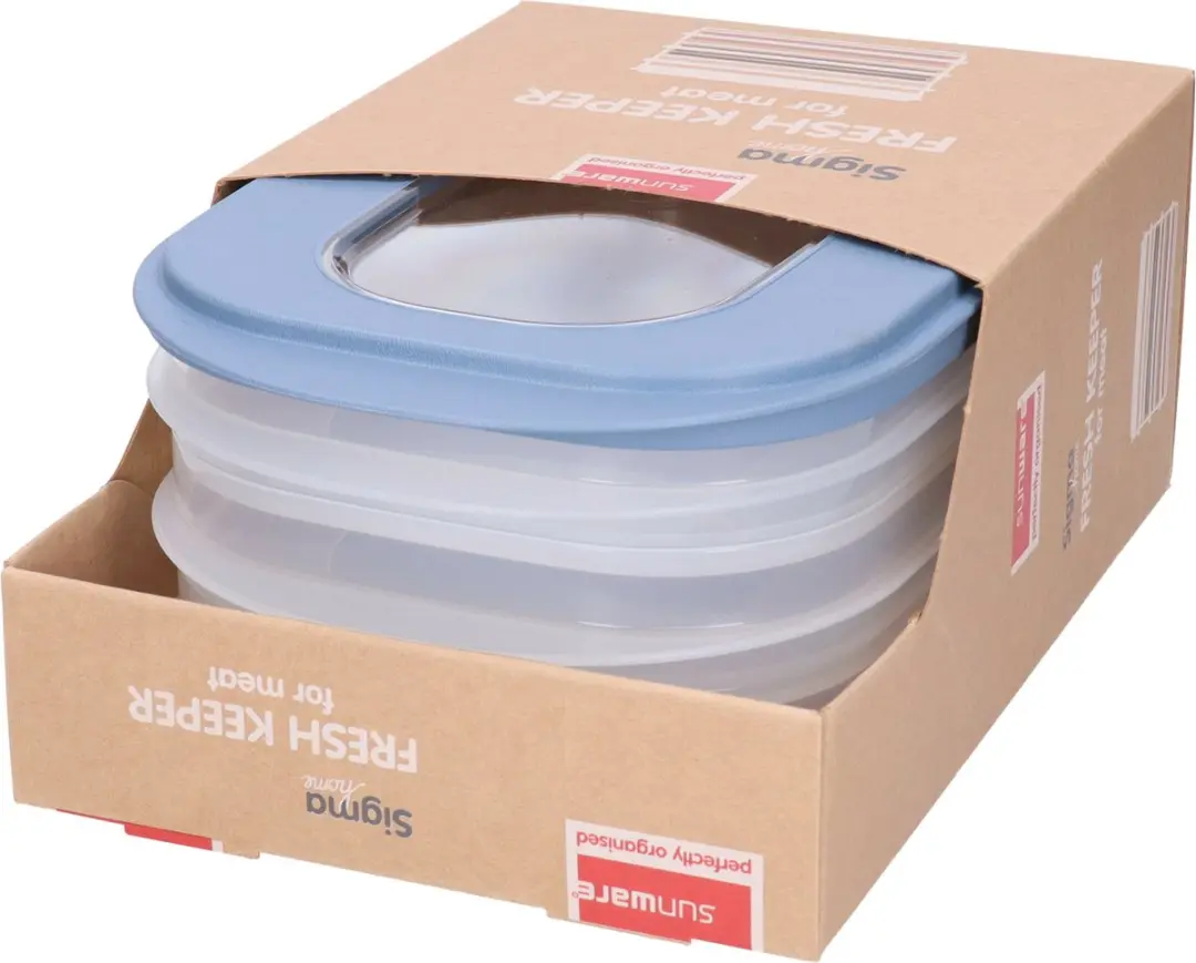 Sunware Sigma Home Vleeswarendoos 26.5x17.2x10.5cm - Blauw