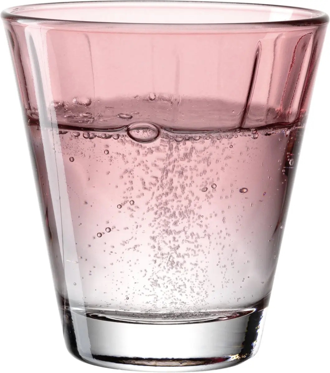 Leonardo Twist Drinkglas 215ml - Rood - 4 Stuks