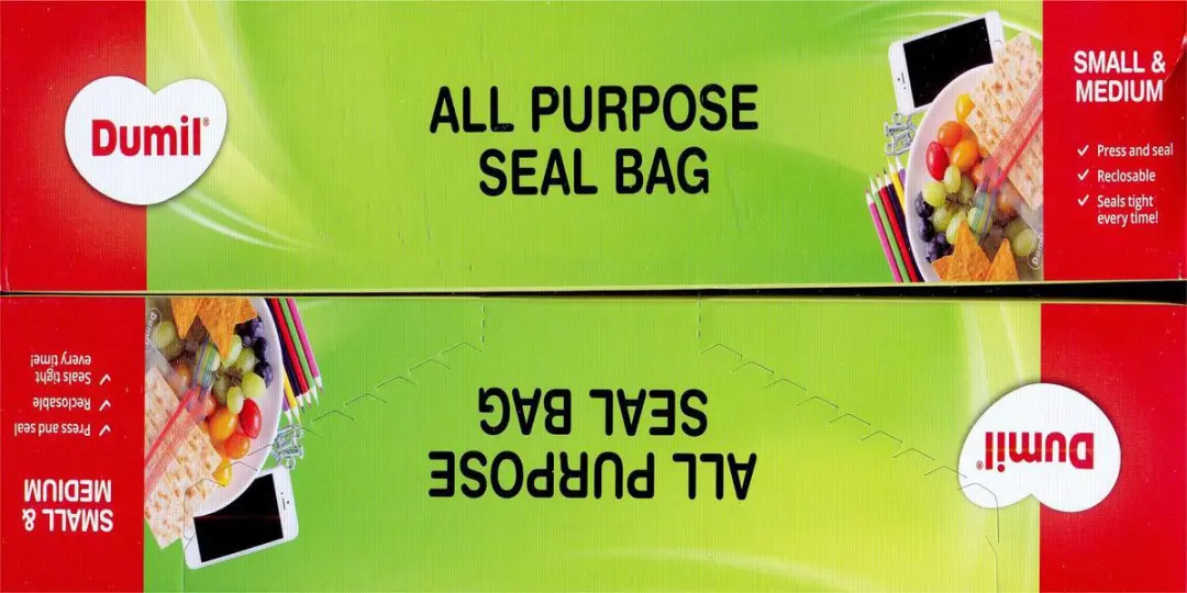 Dumil Herschluitbare Diepvrieszakjes - 50 Stuks (25x1L + 25x3L) - Transparant