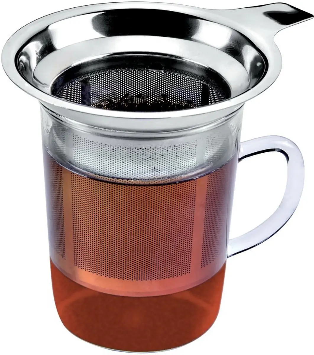 Metaltex Theefilter en -zeef 253835 - Zilver