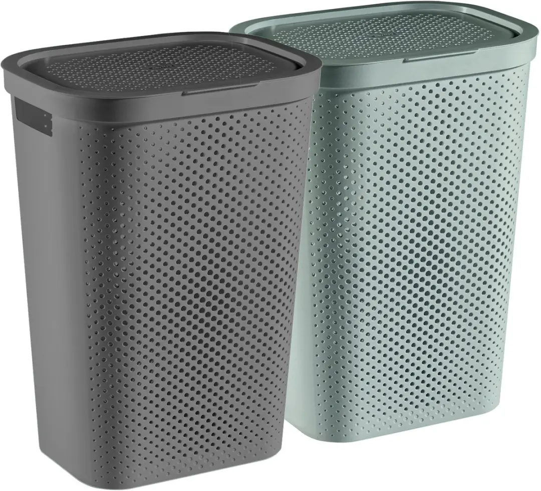 Curver Infinity Recycled Wasmand met deksel 60L