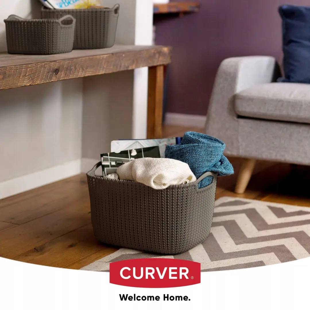 Curver Knit Mand 19L - Harvest Brown