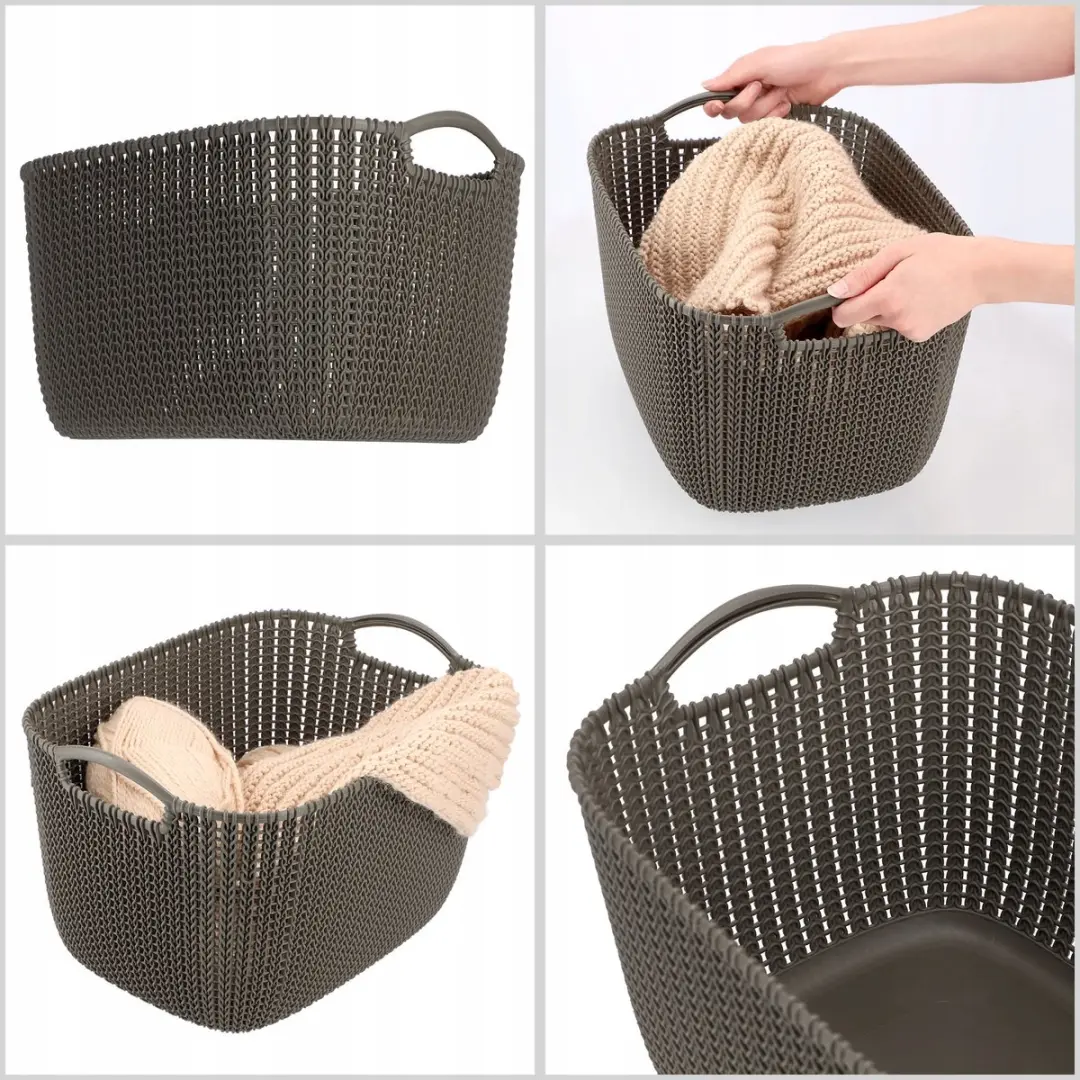 Curver Knit Mand 19L - Harvest Brown