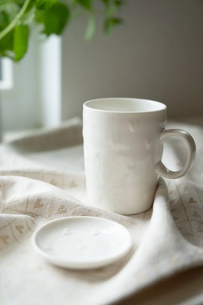 Zusss Cadeauset Thee Momentje Hartjes - Keramiek - 2 Stuks