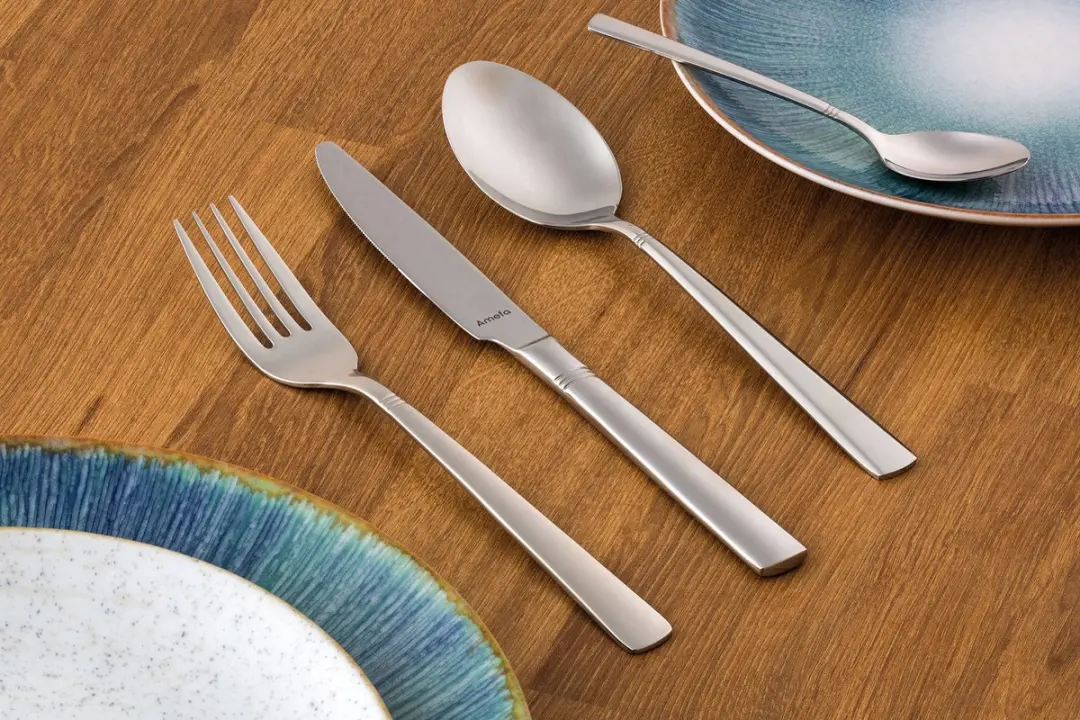 Amefa Dakota 65-delig Bestekset - 12 Personen - Zilver