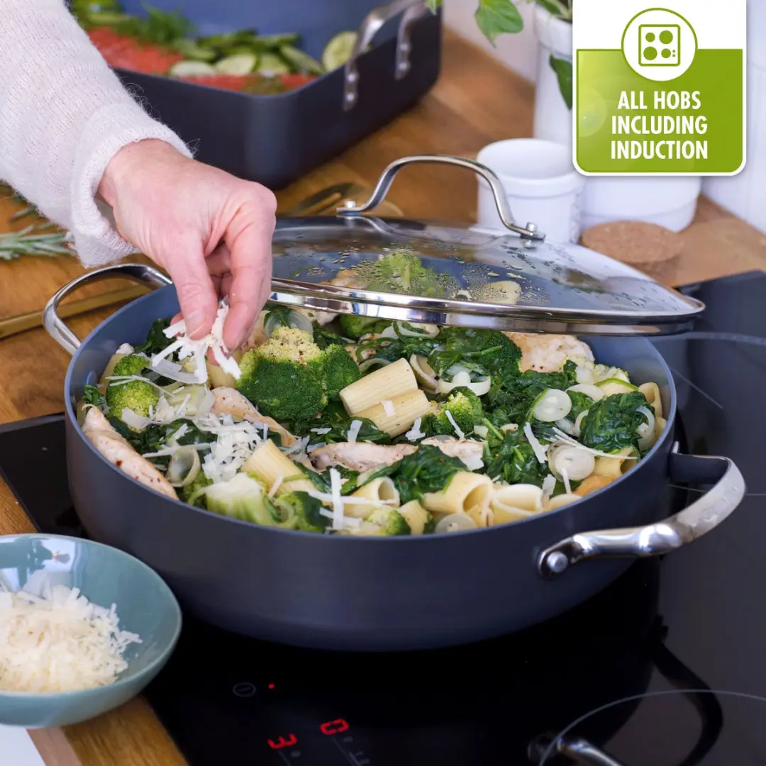 GreenPan Venice Pro Kookpan 20cm - 3.1L - Zwart