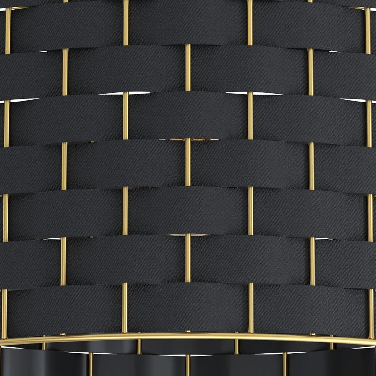 Eglo Marasales Plafondlamp E27 - Ø48cm - Zwart/Goud - afbeelding 6 van 6
