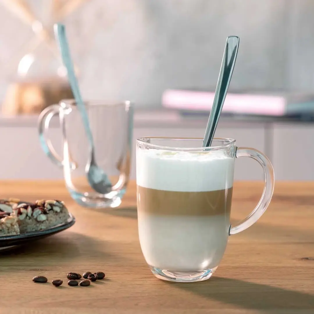 Leonardo Napoli Latte Macchiato Set - 4 Stuks - Transparant