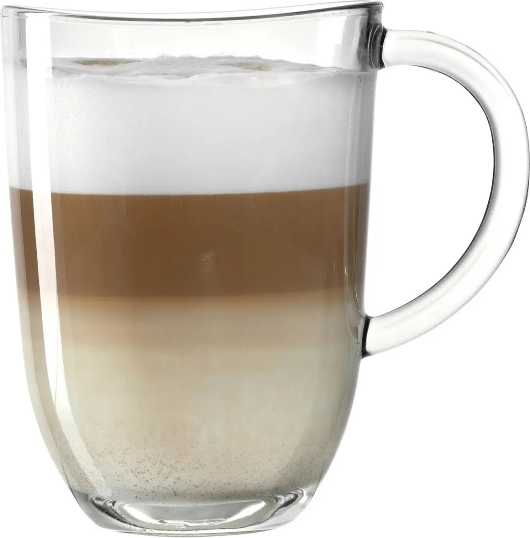 Leonardo Napoli Latte Macchiato Set - 4 Stuks - Transparant - afbeelding 6 van 6