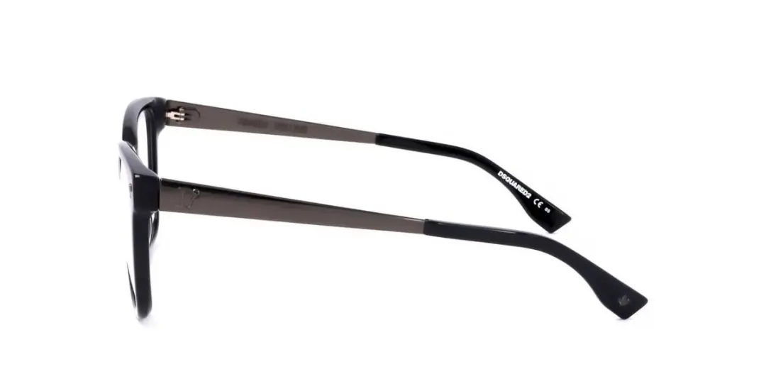 Dsquared2 D2 0041 Brilmontuur - Zwart