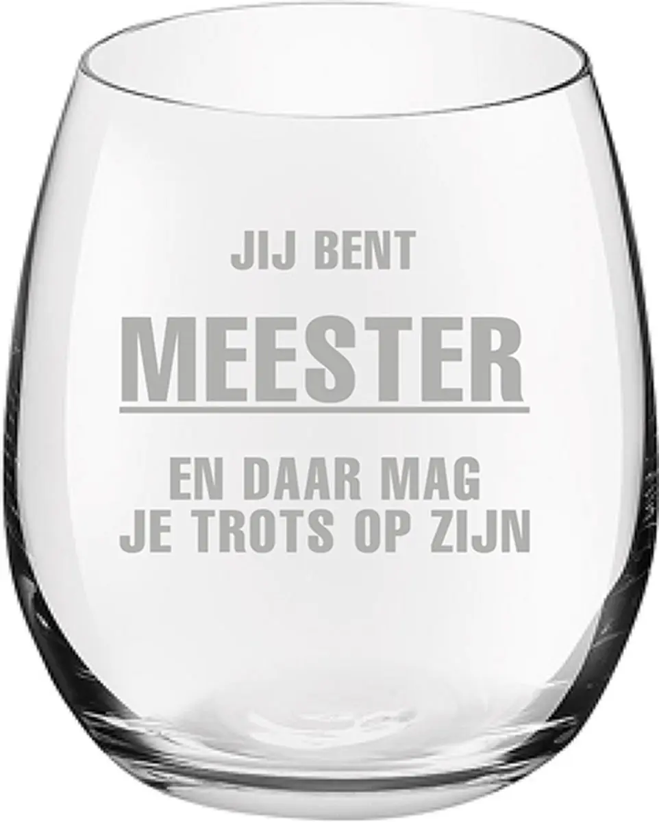 Royal Leerdam Drinkglas Meester Trots 39cl