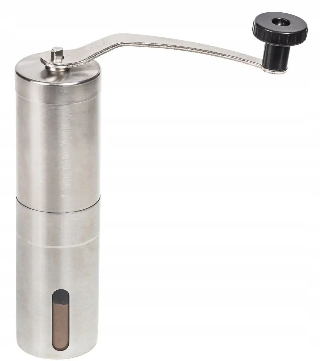 BK Elegant Design Handmatige Koffiemolen - Zilver