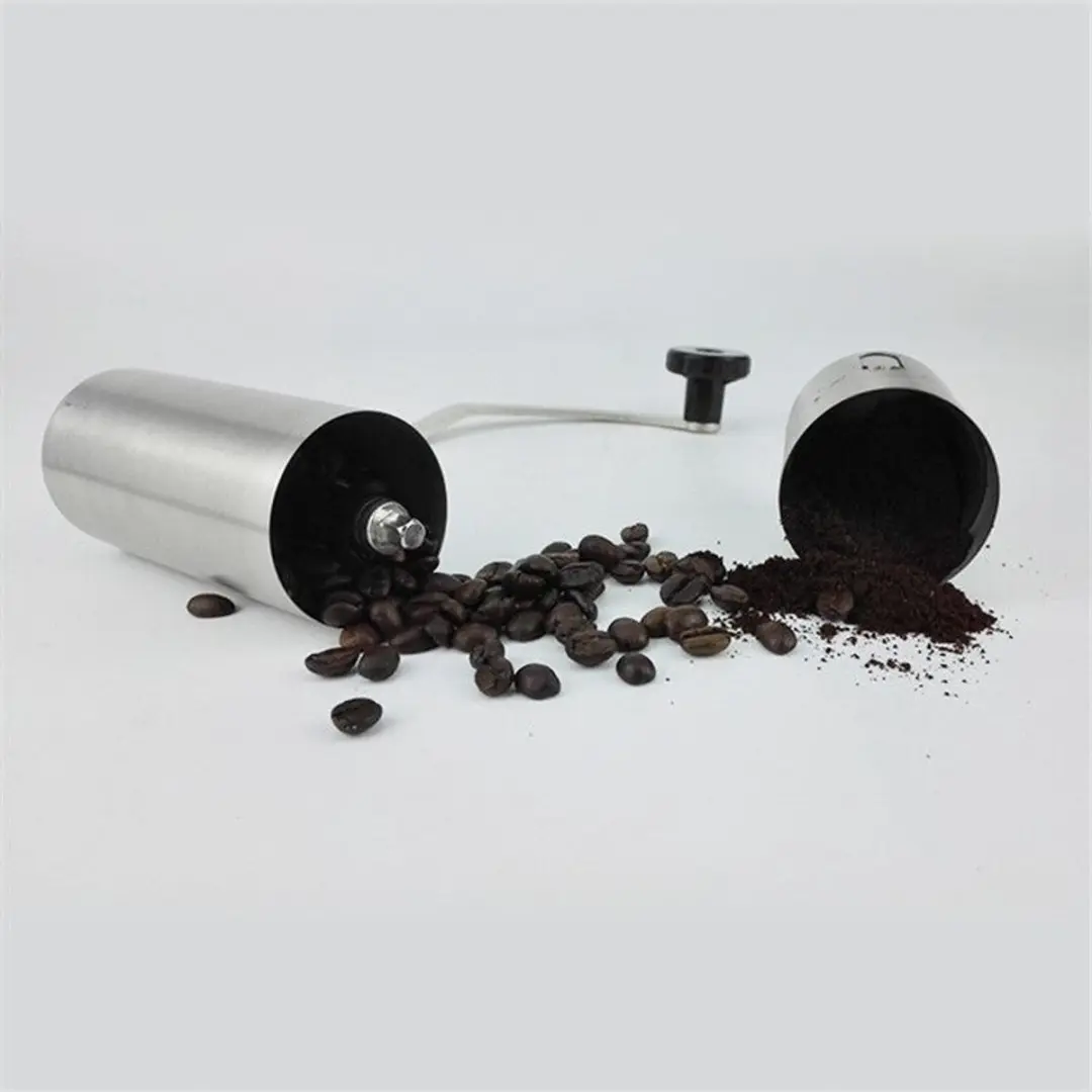 BK Elegant Design Handmatige Koffiemolen - Zilver