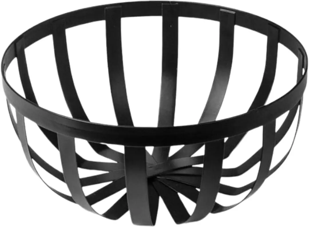 Gusta Fruitschaal 01158890 - Zwart - ø25cm