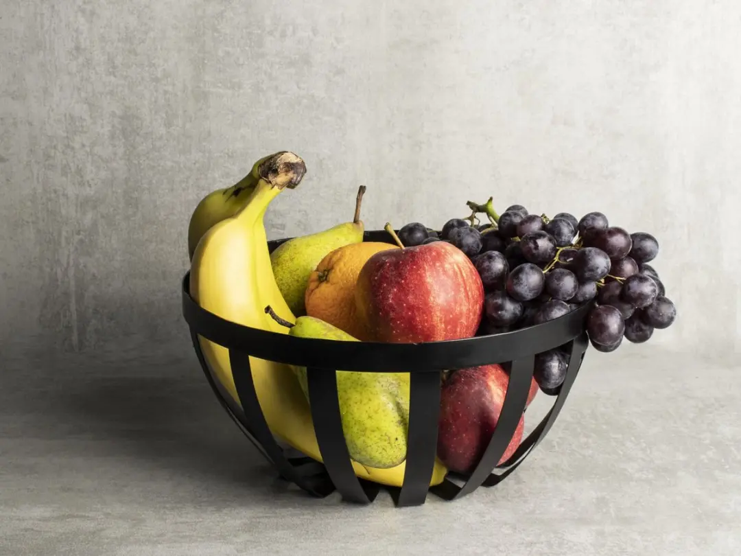 Gusta Fruitschaal 01158890 - Zwart - ø25cm