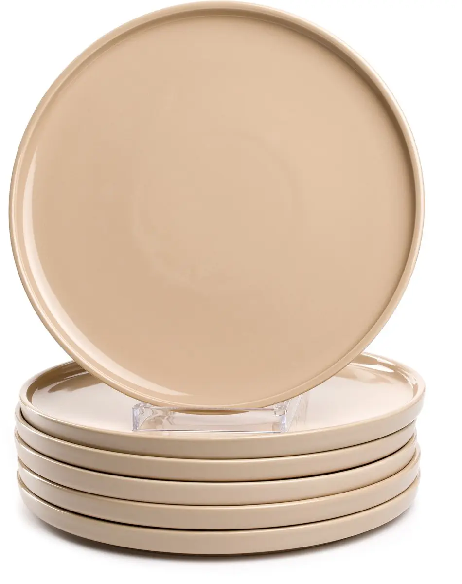 Leonardo Roma Bord 27cm Abrikoos - Set van 6